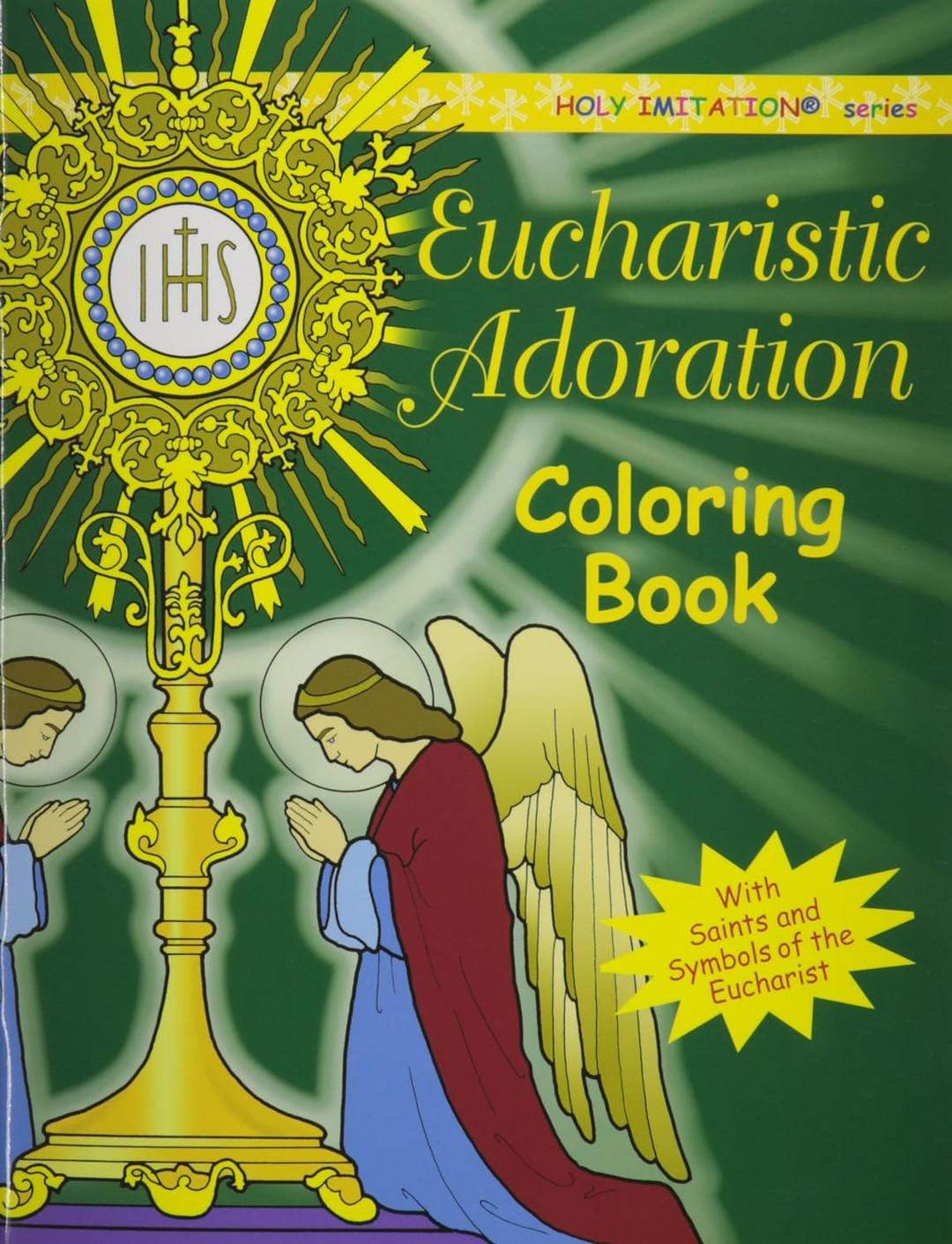 Eucharistic Adoration Coloring Book