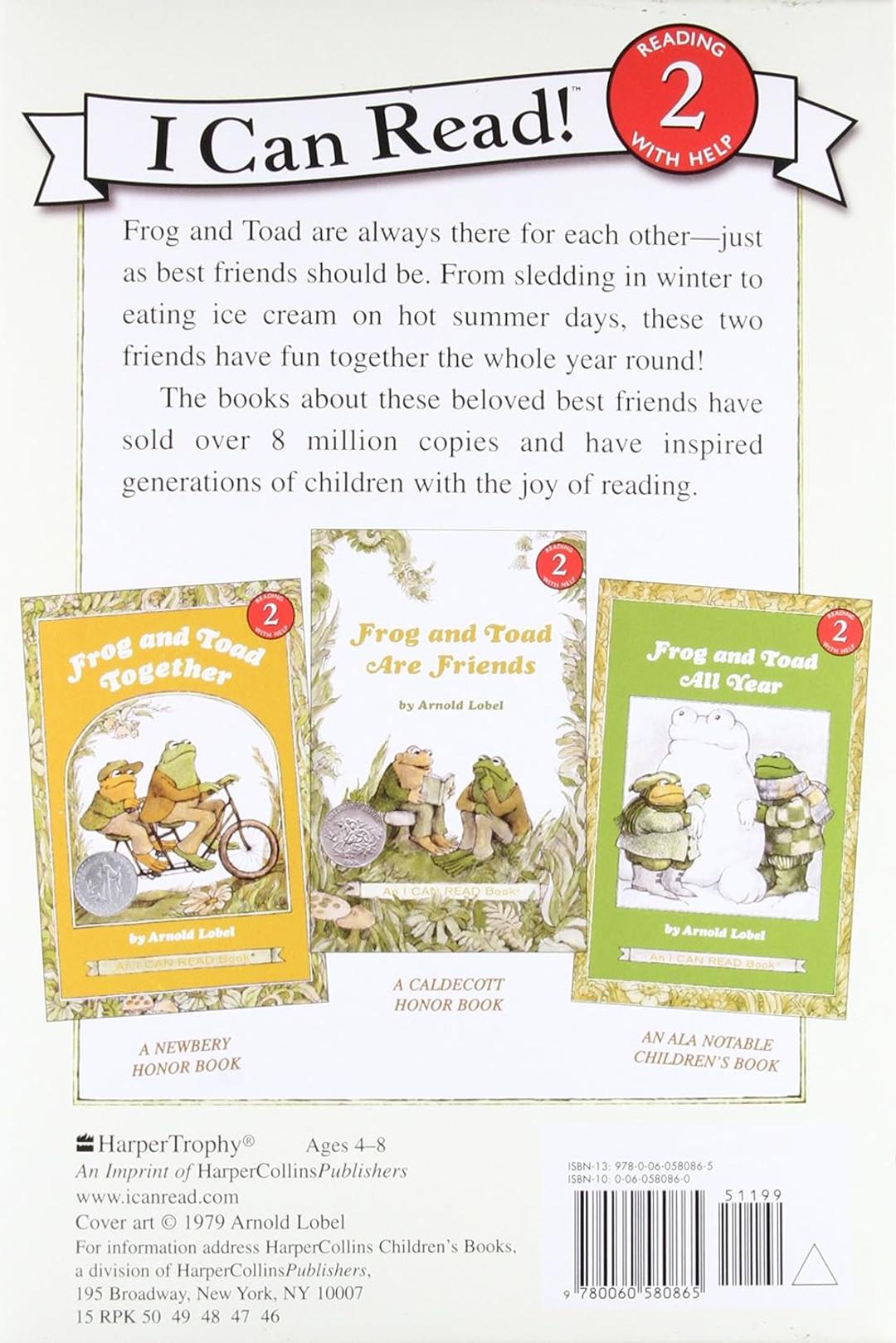 The Frog and Toad Collection Box Set (3 books)