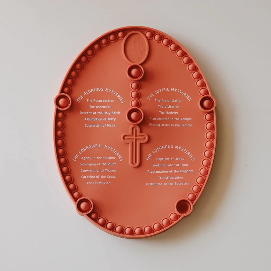 Rosary Popper: Terracotta