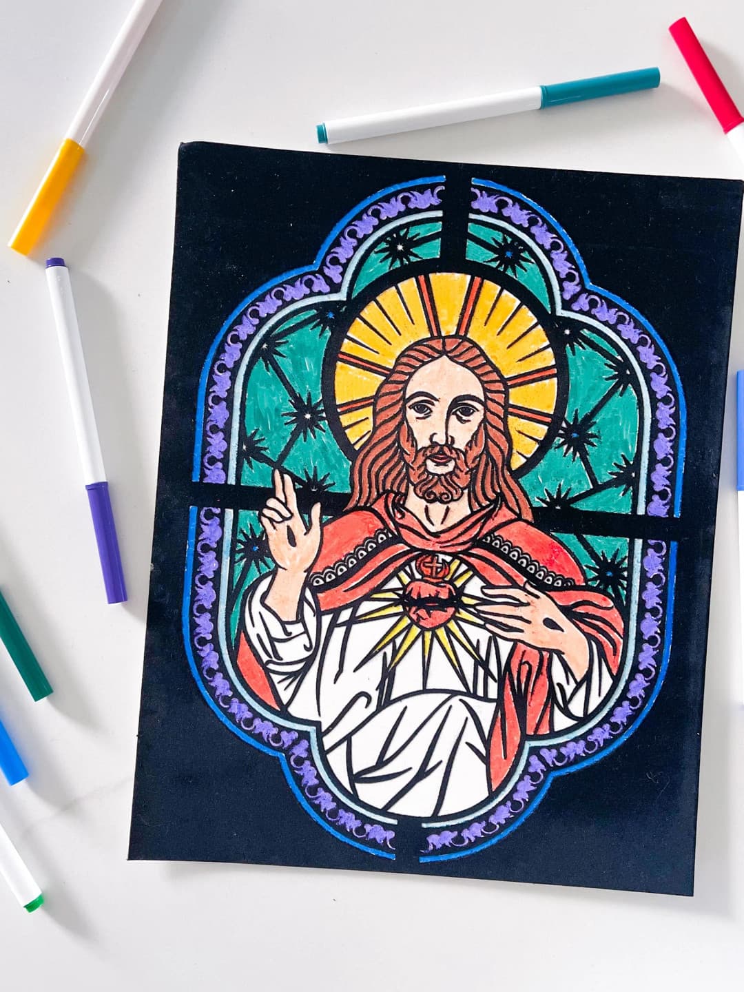 Fuzzy Poster - Jesus